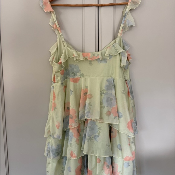 Floral Ruffle Dress - Picture 2 of 5